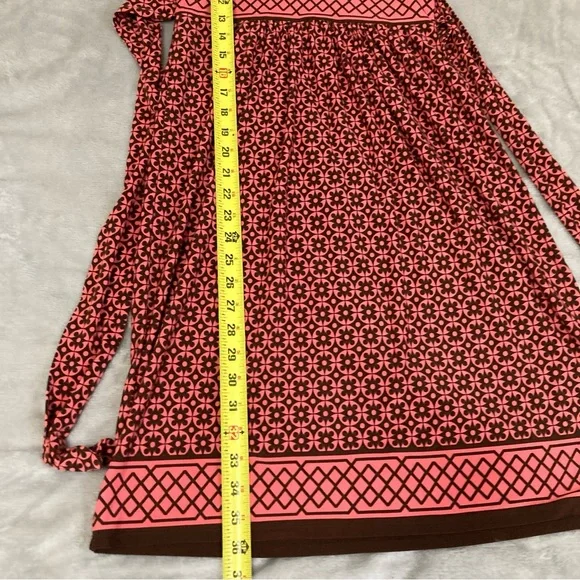 City Trisngles Elegant Geometric Patterned Dress Size M - Picture 11 of 14